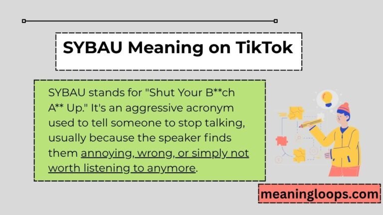 SYBAU Meaning on TikTok
