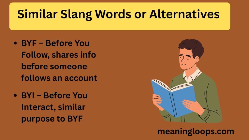 🔄 Similar Slang Words or Alternatives
