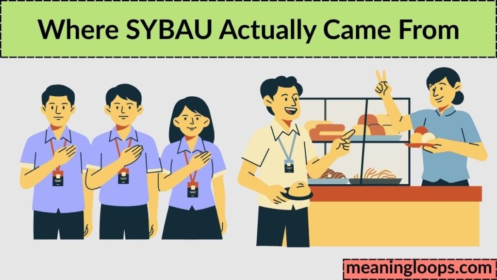 Where SYBAU Actually Came From