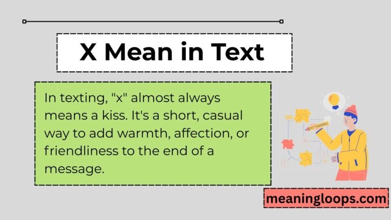 X Mean in Text