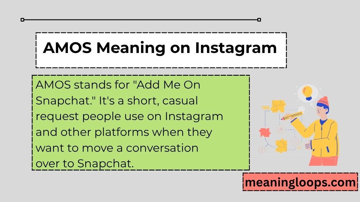 AMOS Meaning on Instagram