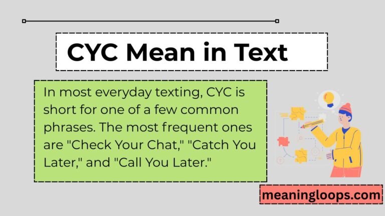 CYC Mean in Text