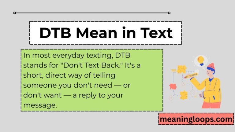 DTB Mean in Text