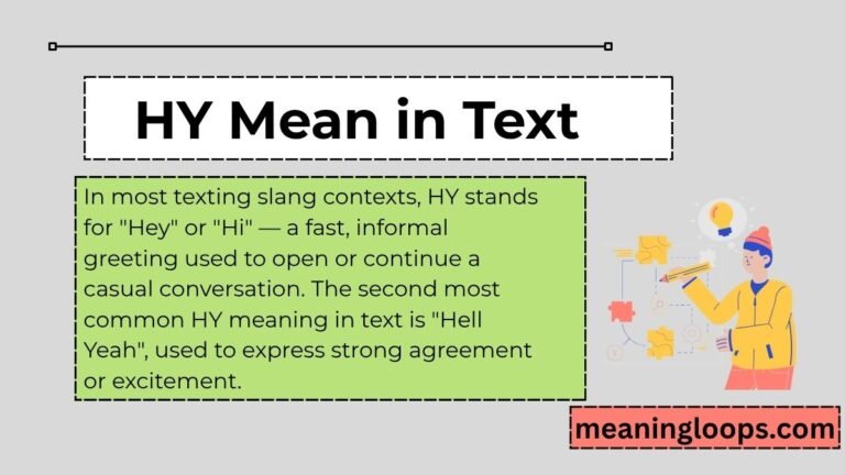 HY Mean in Text