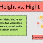 Height vs. Hight: Which One Should You Actually Use?