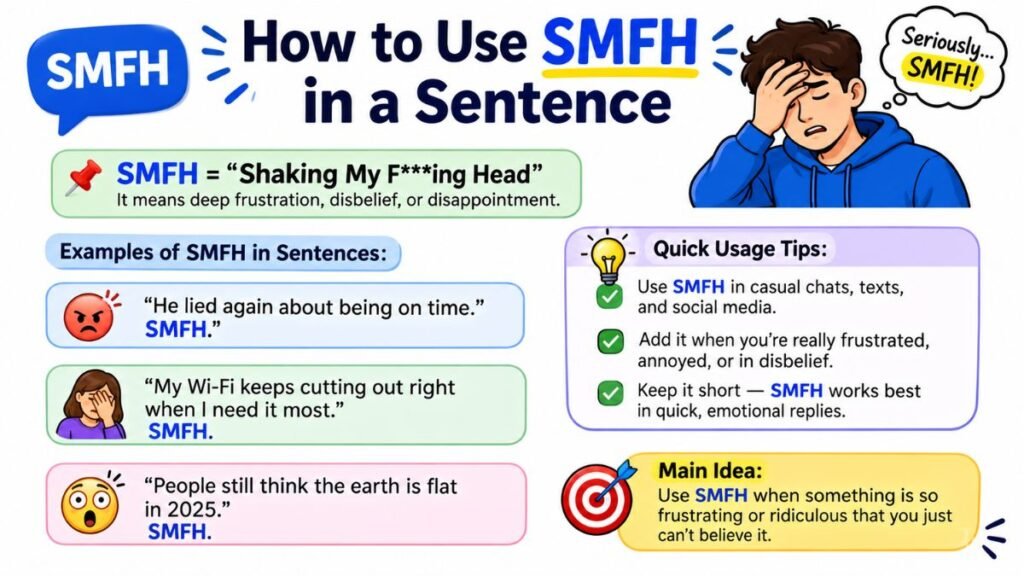 How to Use SMFH in a Sentence