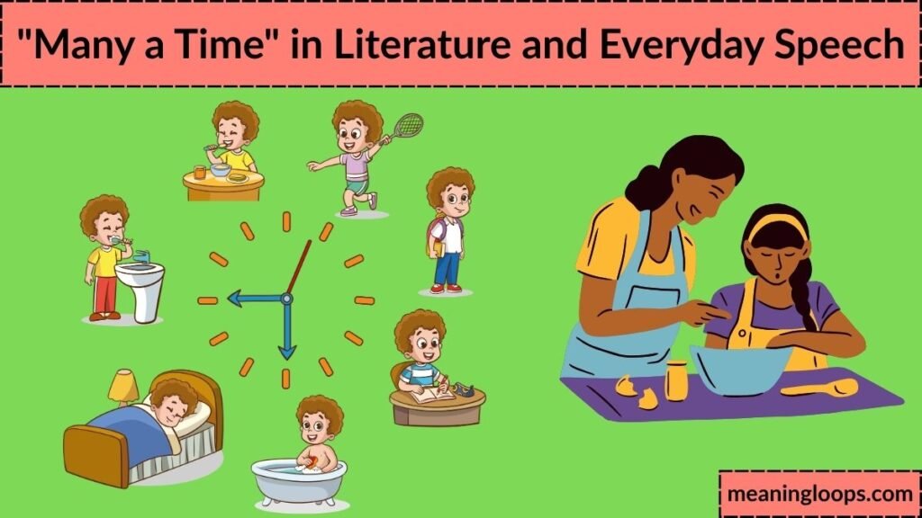 "Many a Time" in Literature and Everyday Speech
