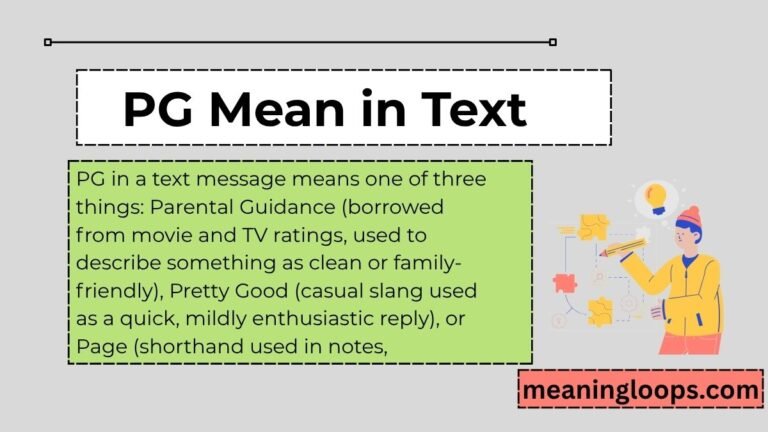 PG Mean in Text