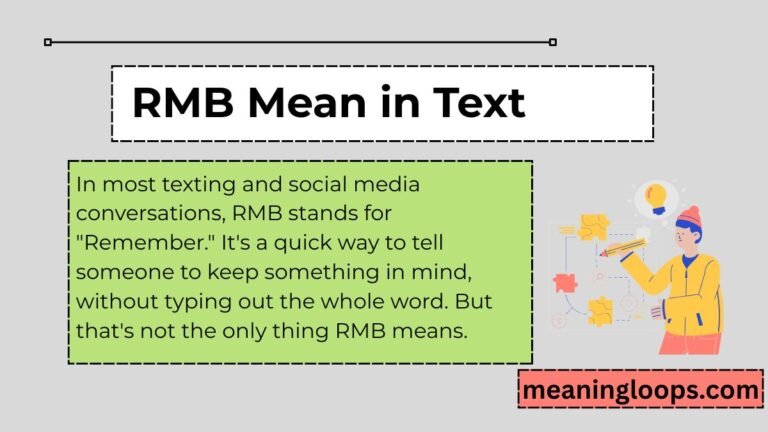 RMB Mean in Text