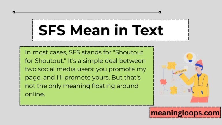 SFS Mean in Text