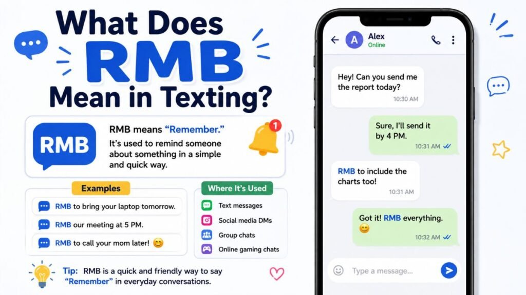 What Does RMB Mean in Texting?