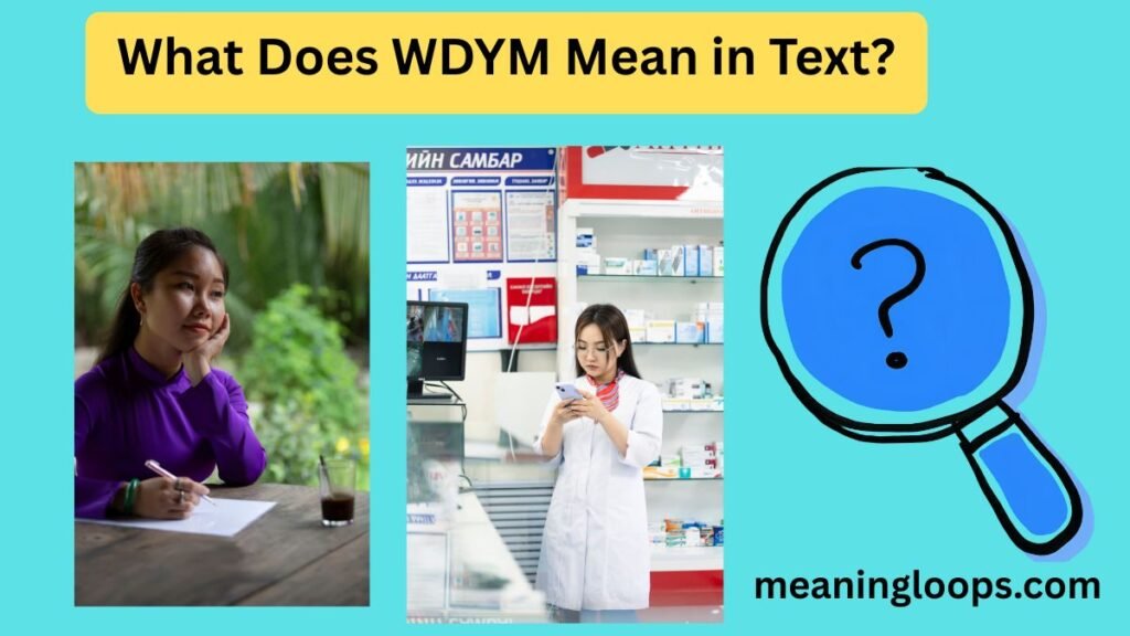 🧠 What Does WDYM Mean in Text?
