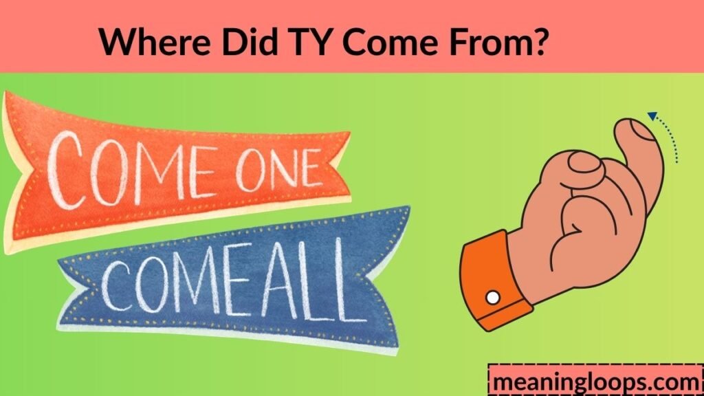 Where Did TY Come From?
