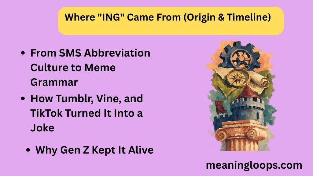 Where "ING" Came From (Origin & Timeline)