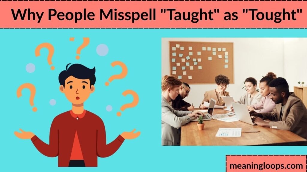 Why People Misspell "Taught" as "Tought"