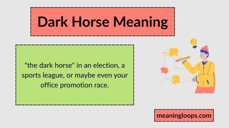 Dark Horse Meaning: Origin, Examples, and How to Use It Correctly