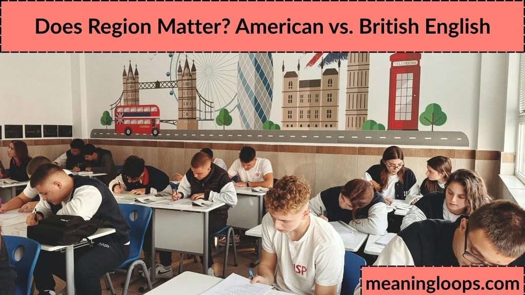 Does Region Matter? American vs. British English