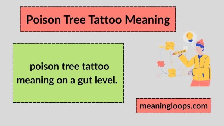 Poison Tree Tattoo Meaning: Hidden Anger, Silent Pain, and Emotional Growth Explained