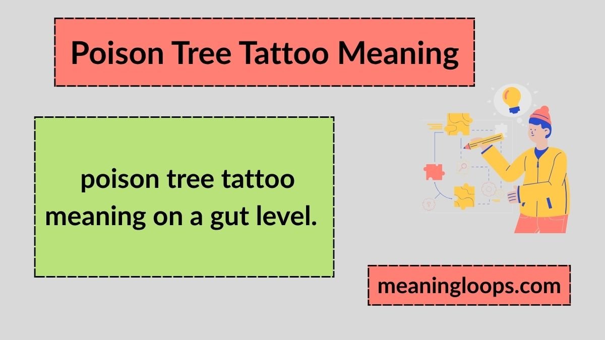 Poison Tree Tattoo Meaning: Hidden Anger, Silent Pain, and Emotional Growth Explained