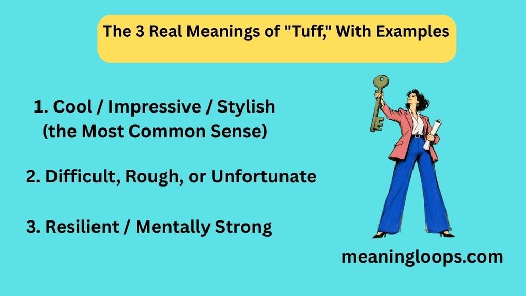 The 3 Real Meanings of "Tuff," With Examples