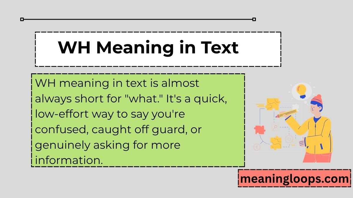WH Meaning in Text