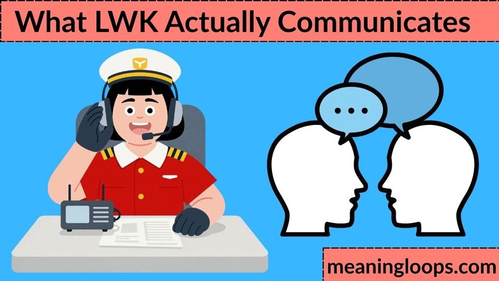 What LWK Actually Communicates