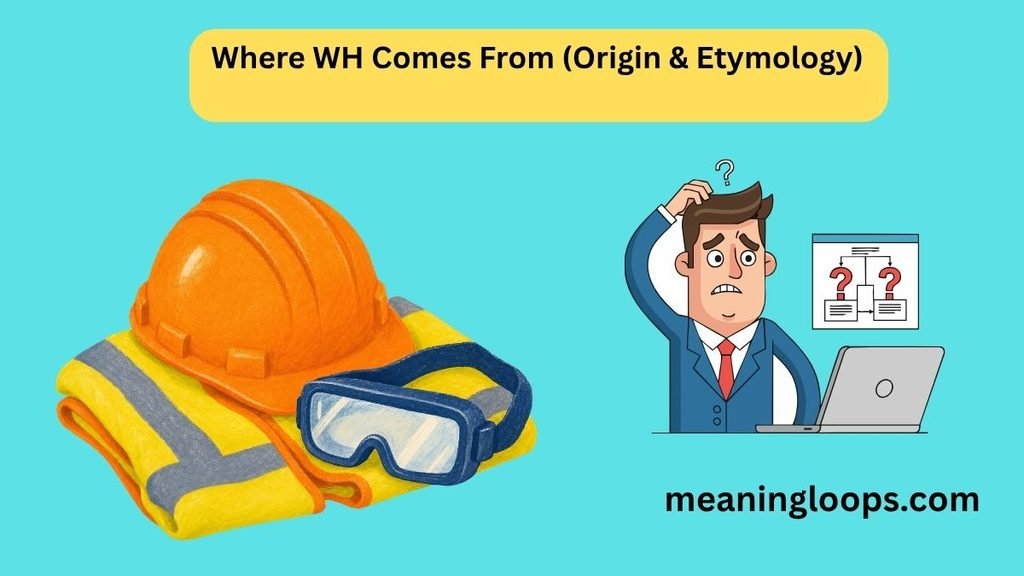 Where WH Comes From (Origin & Etymology)
