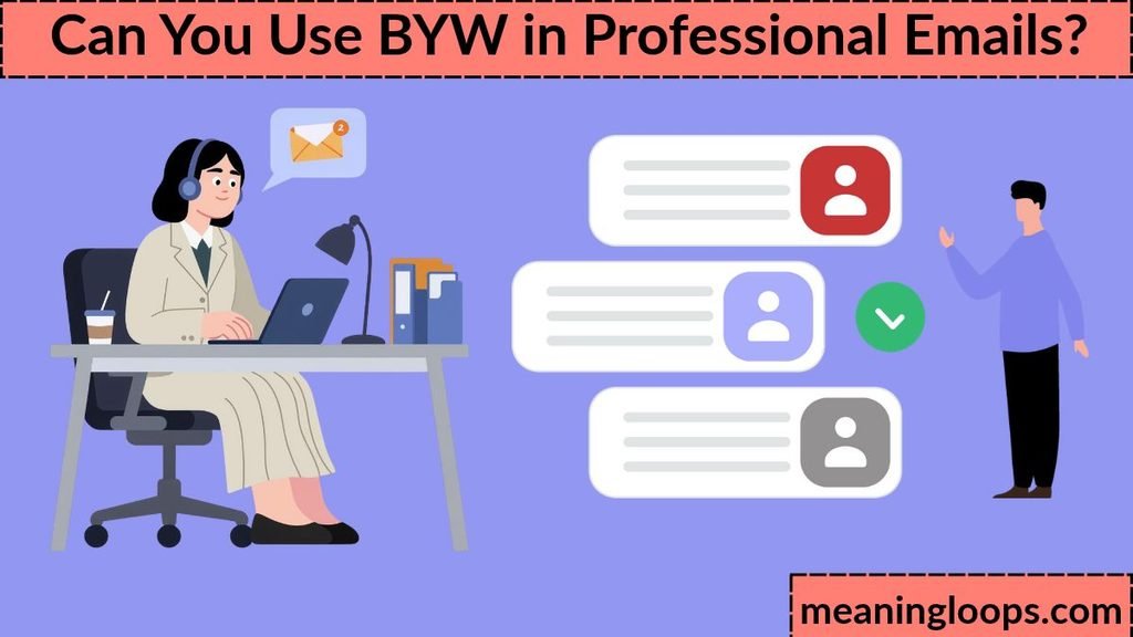 Can You Use BYW in Professional Emails?