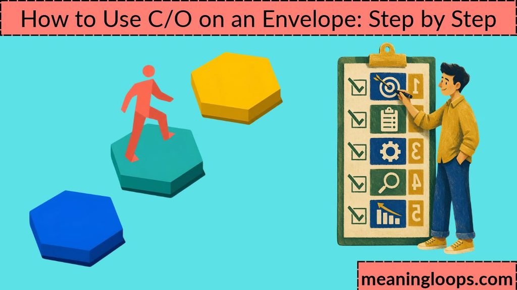 How to Use C/O on an Envelope: Step by Step
