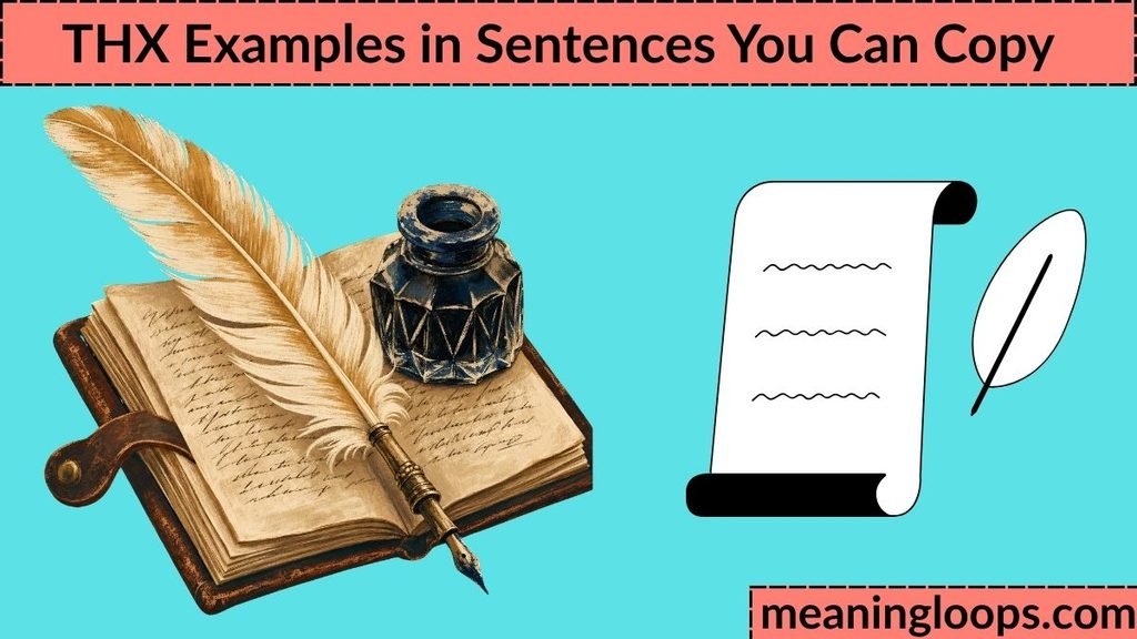 THX Examples in Sentences You Can Copy